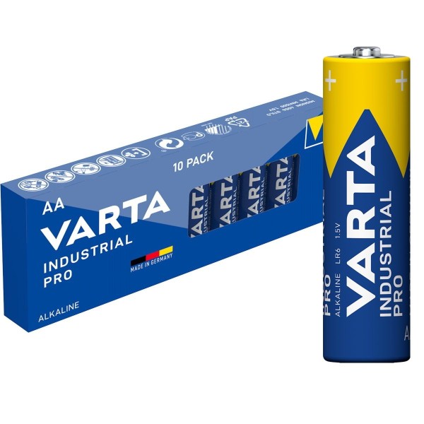 Varta Industrial Pro Mignon AA Battery 4006 10 pieces (Tray)