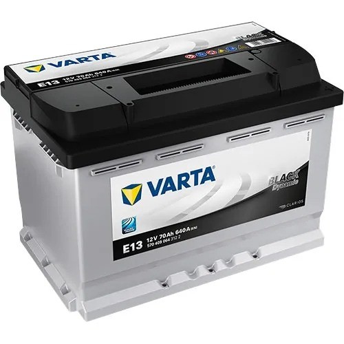 Varta Black Dynamic E13 70Ah 640A Type 096 12V Car Battery