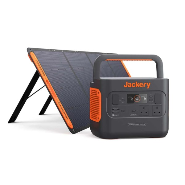 Jackery Explorer 2000 Pro + 1 x SolarSaga 200W