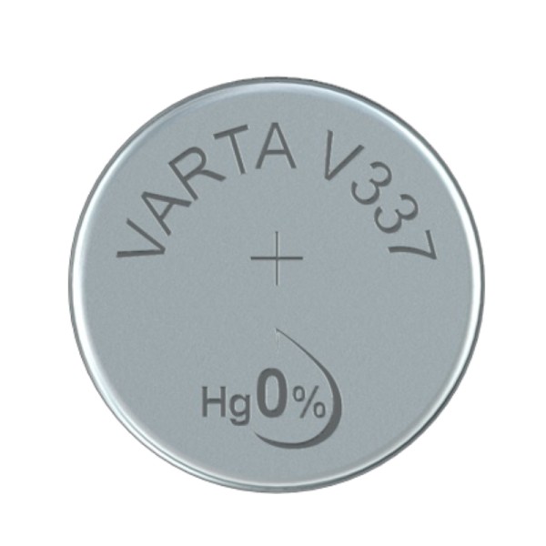 Varta Watch V337 SR416SW 1.55 V watch battery 8mAh (1 blister)