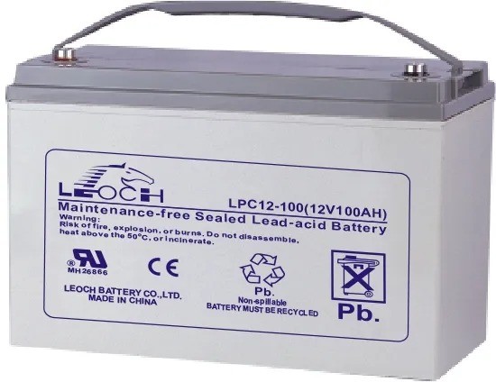 LEOCH LPC12-100 AGM BATTERY 12V 100AH