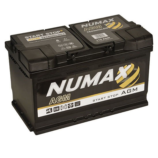 Numax AGM115 Starter Battery 12V 80Ah 800CCA