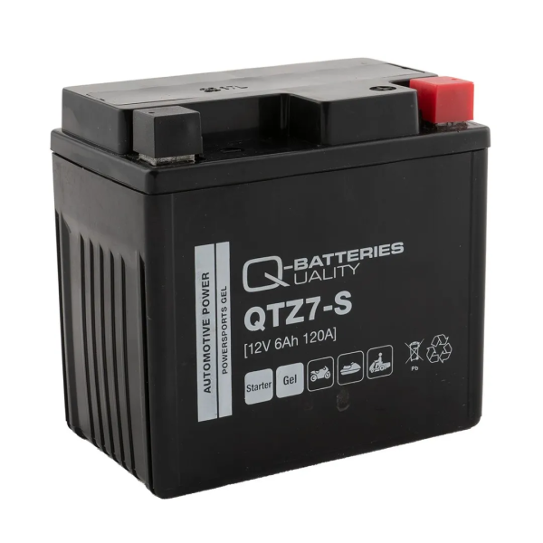 Q-Batteries QTZ7-S gel motorcycle battery 