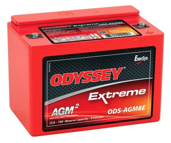 Odyssey ODS-AGM8E (PC310) 12V 8Ah 100A Motorcycle Battery - ER8