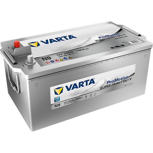 Varta ProMotive SHD 725 103 115 A722 N9 12 Volt 225Ah 1150A/EN Starter battery