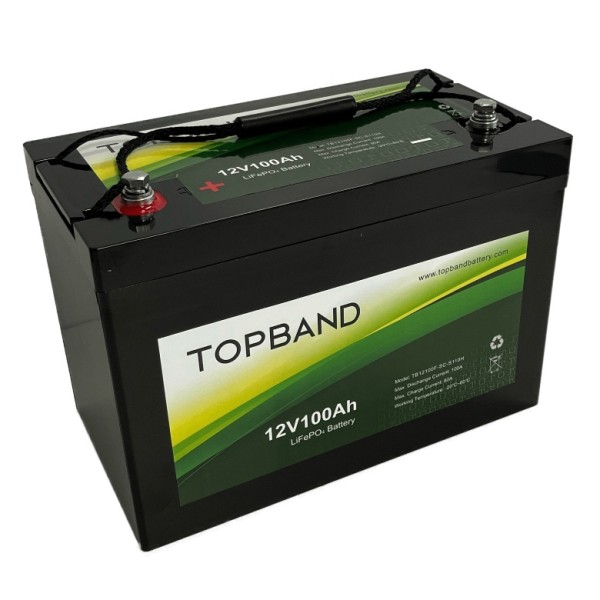 Topband 12.8V 100ah Lithium battery TB12100F