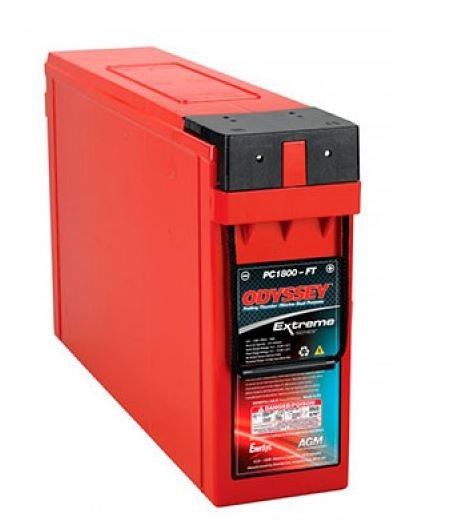 Odyssey ODS-AGM470FTT (PC1800-FT) 12V 214Ah 1300A AGM Marine Starter and Supply Battery