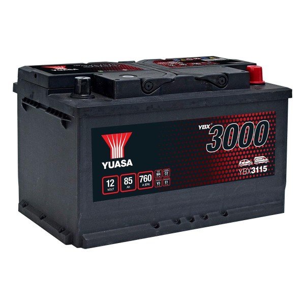 Yuasa YBX3115 85Ah 760A Type 115 12V Car Battery