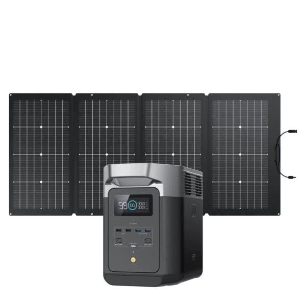 EcoFlow DELTA 2 Portable Power Station + 220W Solar Panel
