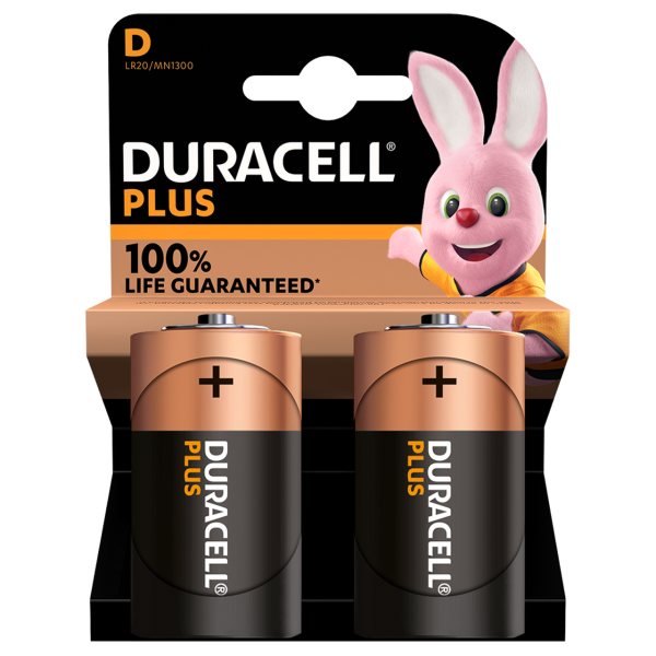 Duracell Plus Power LR20 Mono D Battery