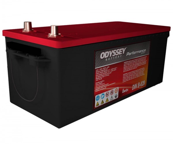 Odyssey 629-DIN B-1300 170Ah 1300A Type 629 12V Truck Battery