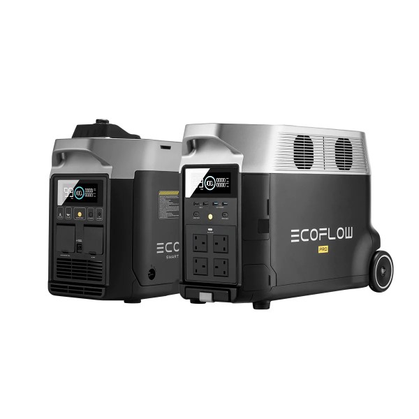 EcoFlow DELTA Pro + Smart Generator bundle + Adaptor
