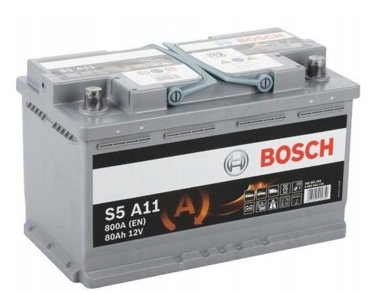 Bosch car battery S5A11 start-stop 12V 80Ah 800A Type 115