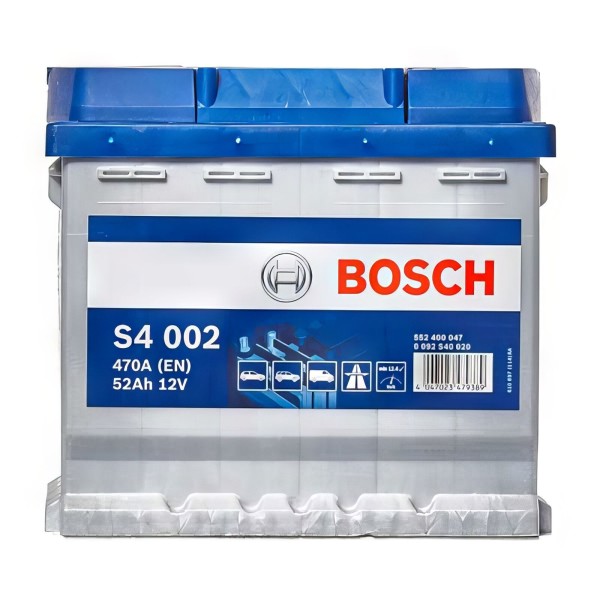 Bosch S4002 52Ah 470A Type 012 12V Car Battery