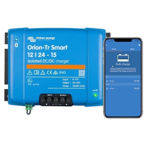 Orion-Tr Smart 12/24-15A (360W) Isolated DC-DC charger ORI122436120