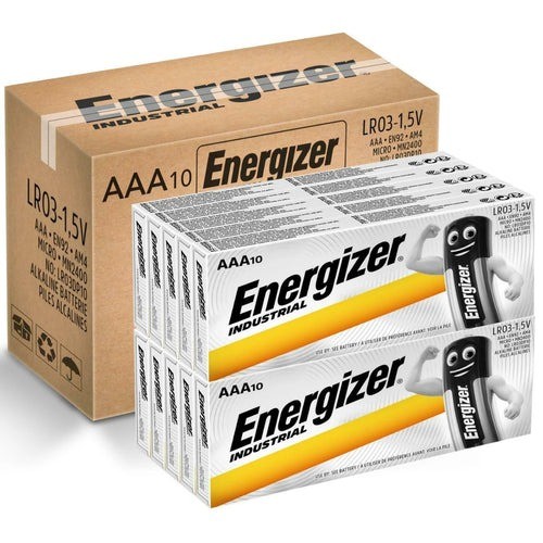Energizer AAA Industrial Batteries LR6 (100 pack)