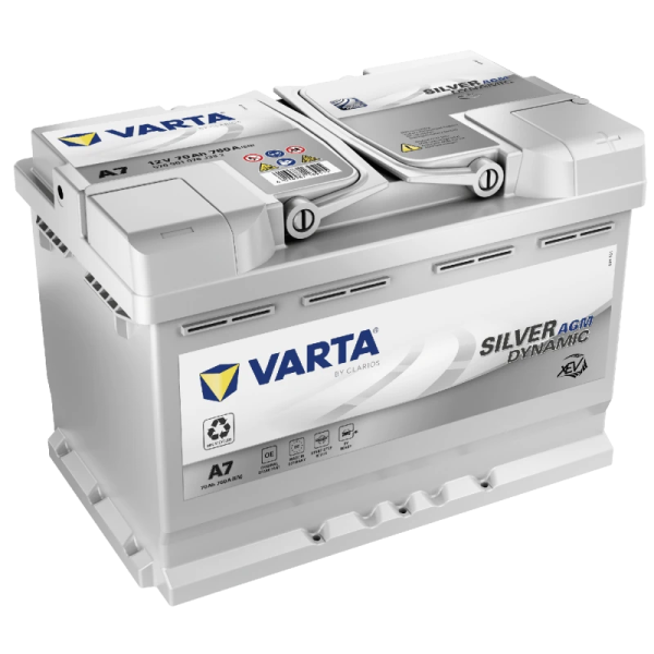 Varta Silver Dynamic A7 (E39) xEV AGM 12v 70Ah 760CCA Type 096 Car Battery