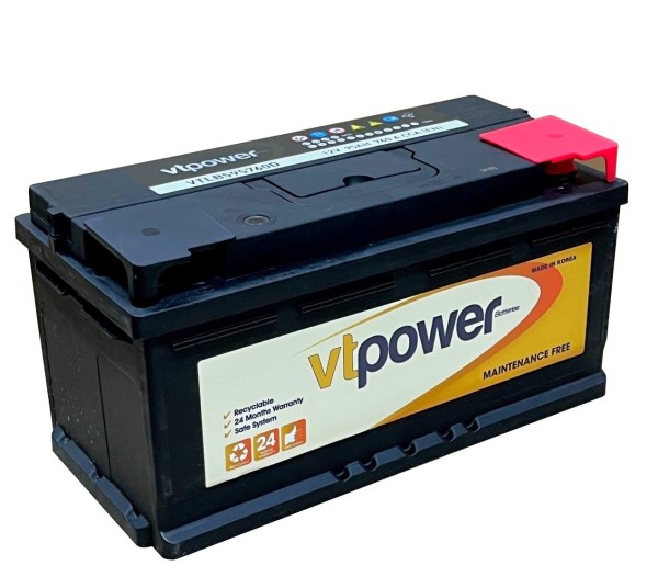 VTPOWER Car battery 95Ah 760A (EN) 12V Type 017 VTLB595760D